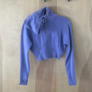 lululemon Cropped Scuba Full Zip